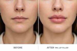 1 ml lip filler cost before and after results natural lips hyaluronic acid filler