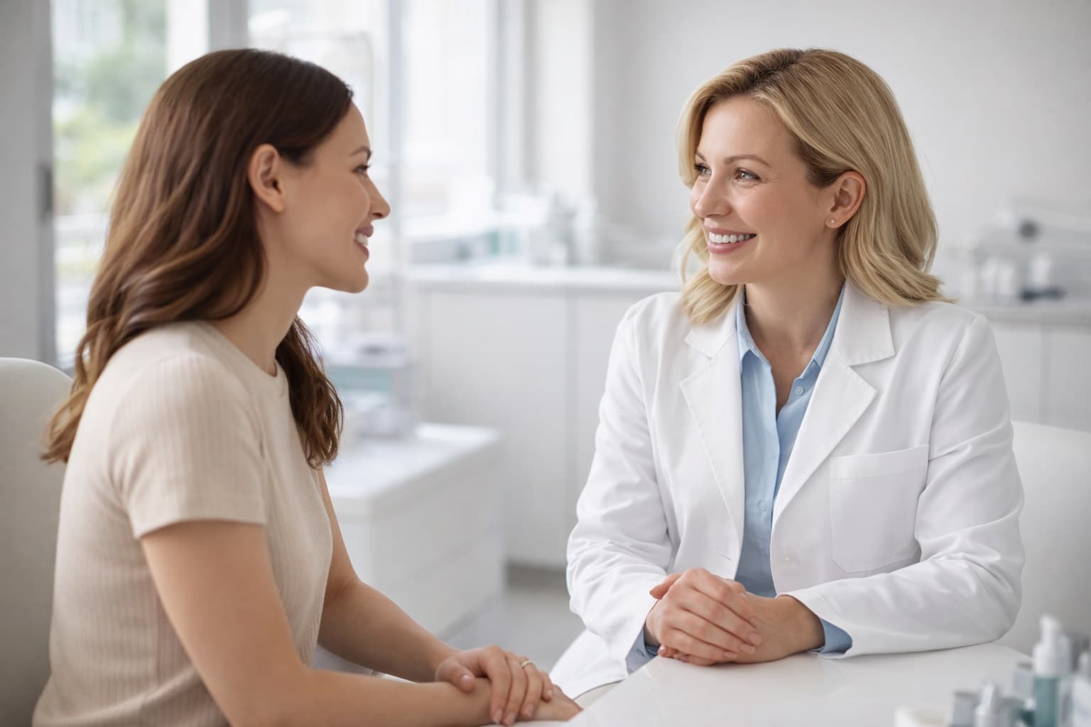 lip filler near me consultation patient and doctor aesthetic clinic natural lips treatment