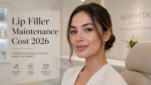 Lip filler maintenance cost yearly pricing breakdown in 2026