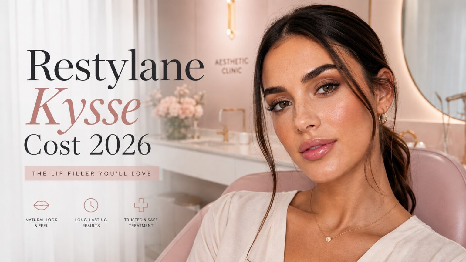 restylane kysse cost 2026 natural lip filler pricing guide